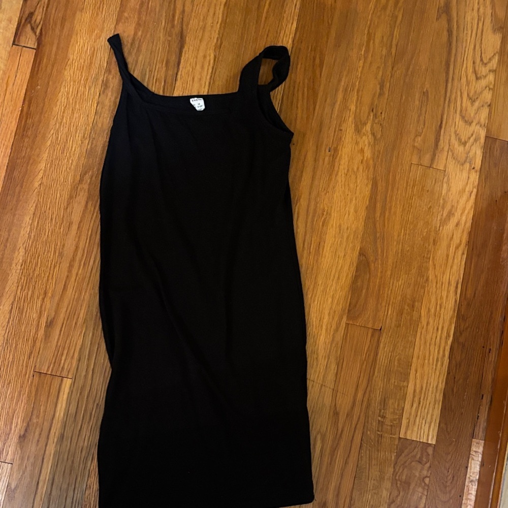 SHEIN Black Casual Kids Dress